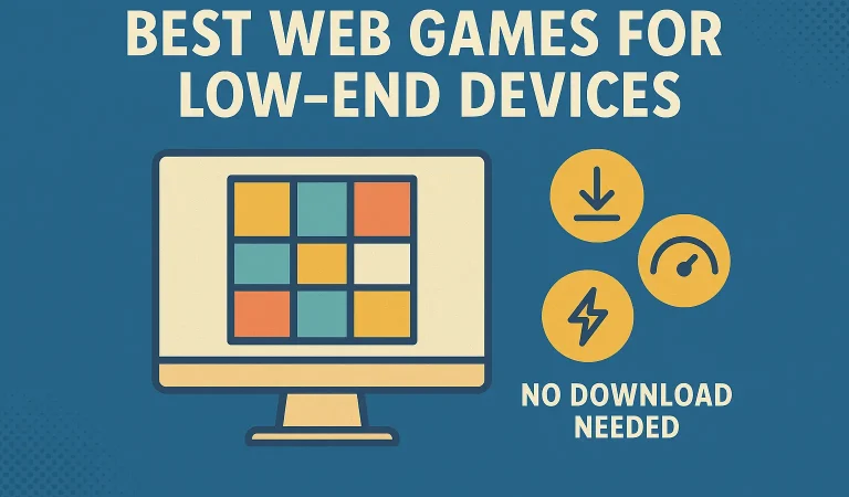 Next-gen browser-based game effortlessly running on budget-friendly laptops for ultimate accessibility